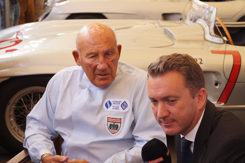 Stirling Moss w Goodwood 2015