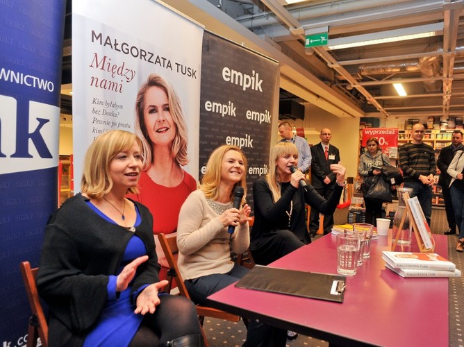 Dorota Segda, Małgorzata Tusk i Marzena Rogalska