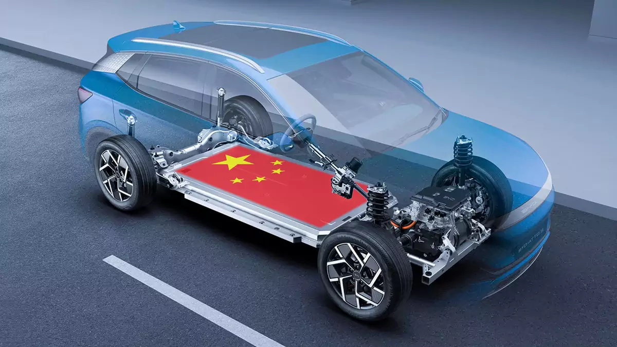 Chiny to obecnie największy producent akumulatorów do samochodów elektrycznych