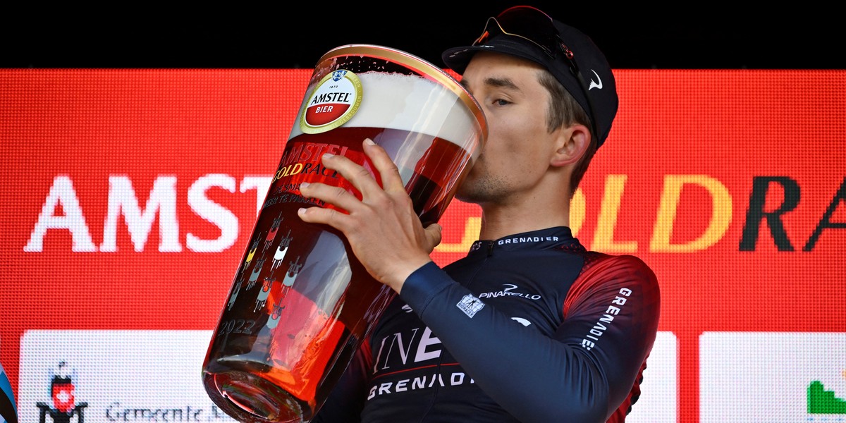 Michał Kwiatkowski wygrał wyścig Amstel Gold Race.