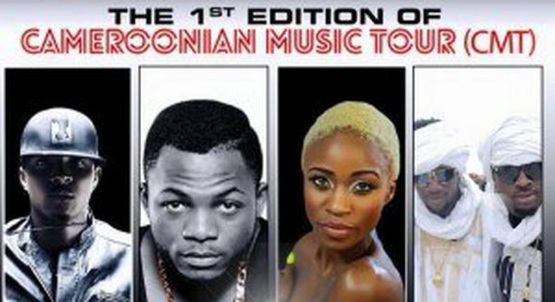 Cameroon Music Tour 2015 Flyer