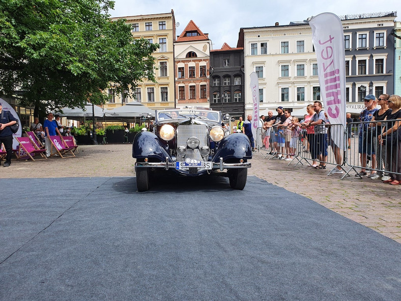 Zlot Mercedesów w Toruniu