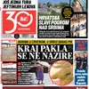 Blic naslovna strana za 6.8.