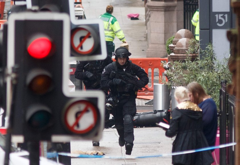 Scene of reported multiple stabbings in Glasgow