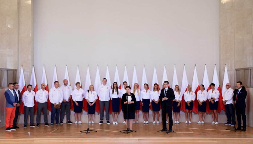 Premier Beata Szydło pogratulowała polskim medalistom z igrzysk Rio 2016