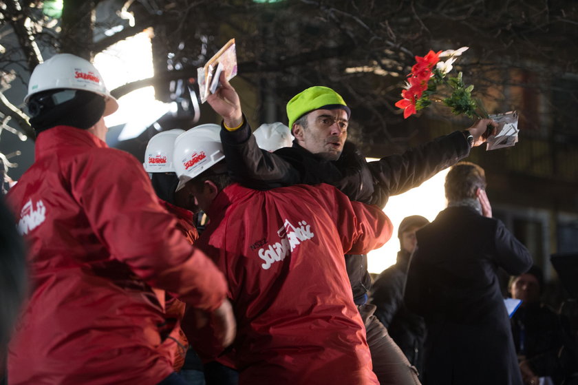 Uroczystości z okazji 35. lecia pacyfikacji Kopalni Wujek