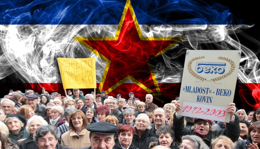 Radnici Beka, protest