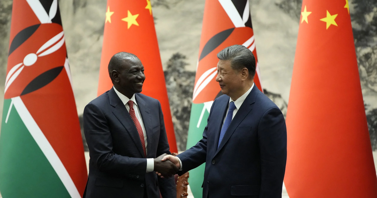 Kenya halts China trade deal following pressure from the US