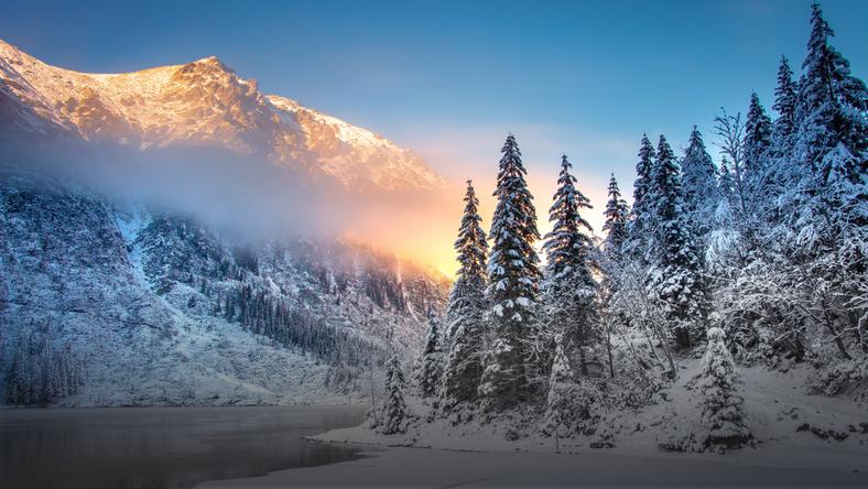 Pierwsze opady śniegu w polskich górach - Podróże