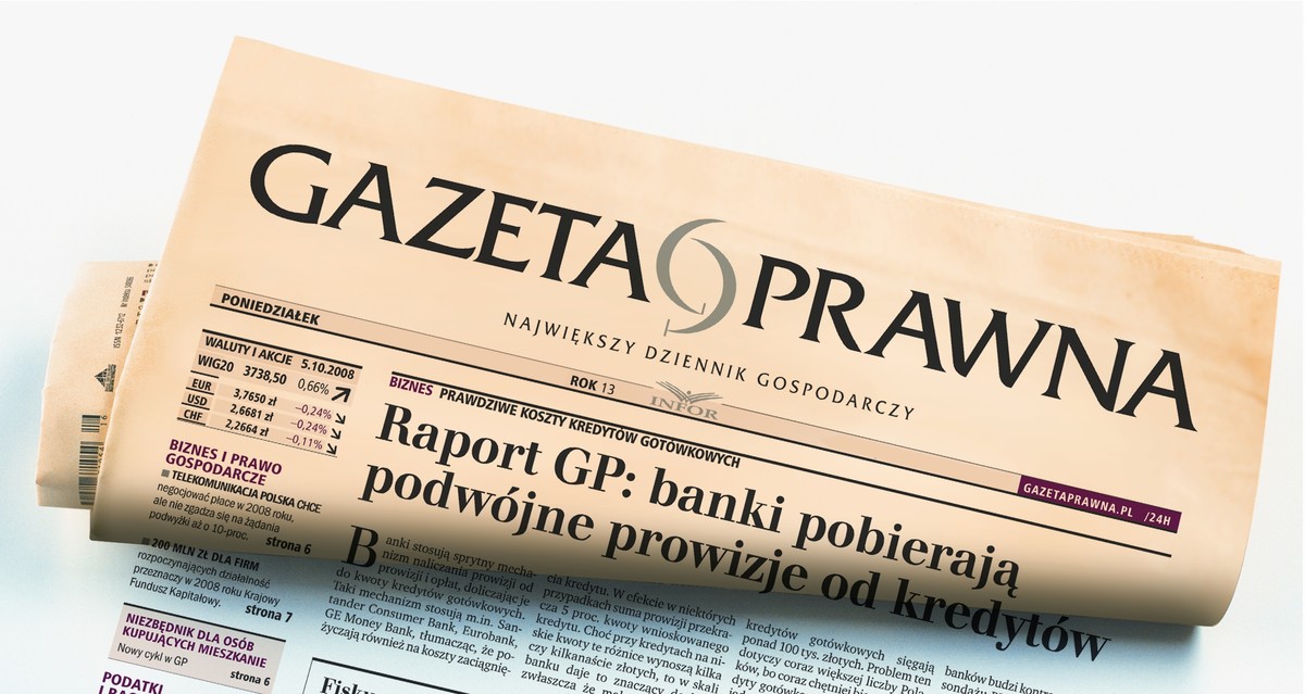 Infor Biznes, wydawca GP, dostał zgodę na przejęcie Dziennika
