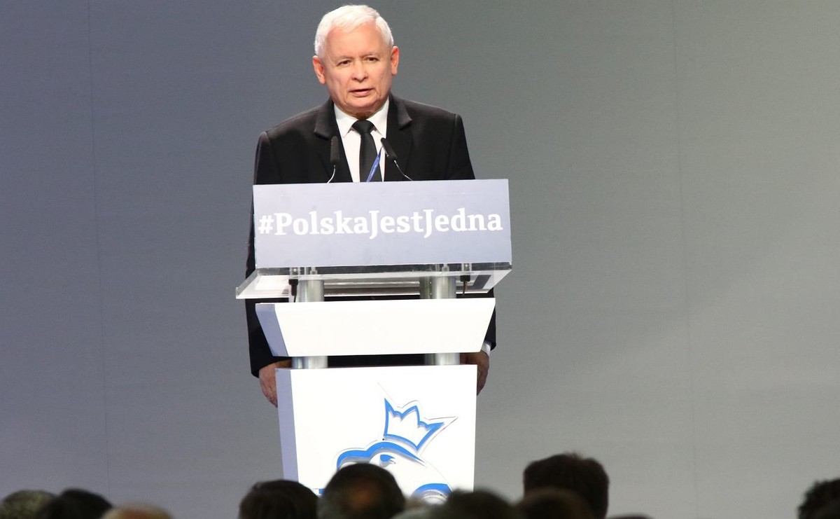 Prezes PiS Jarosław Kaczyński