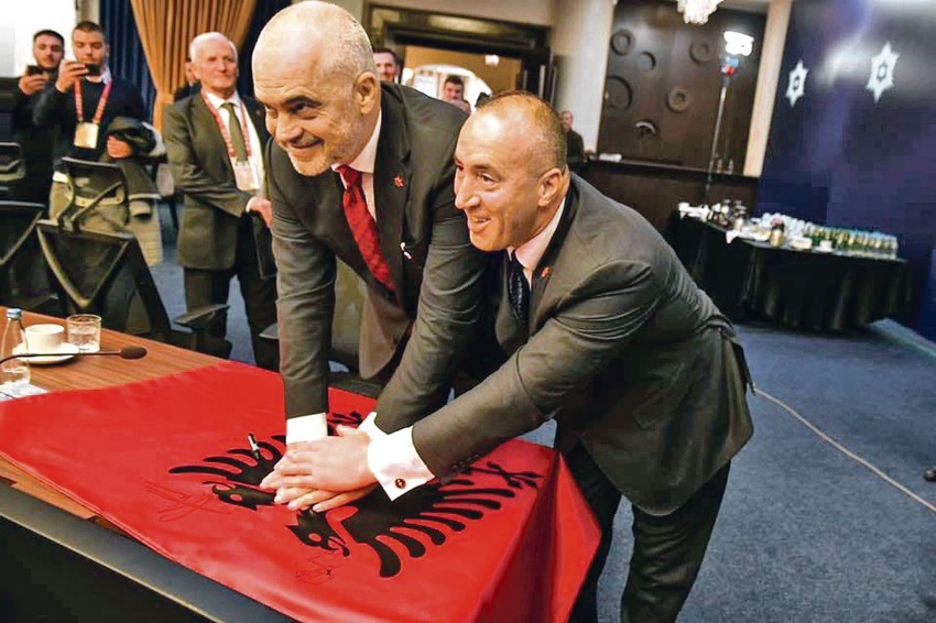 Edi Rama i Ramuš Haradinaj