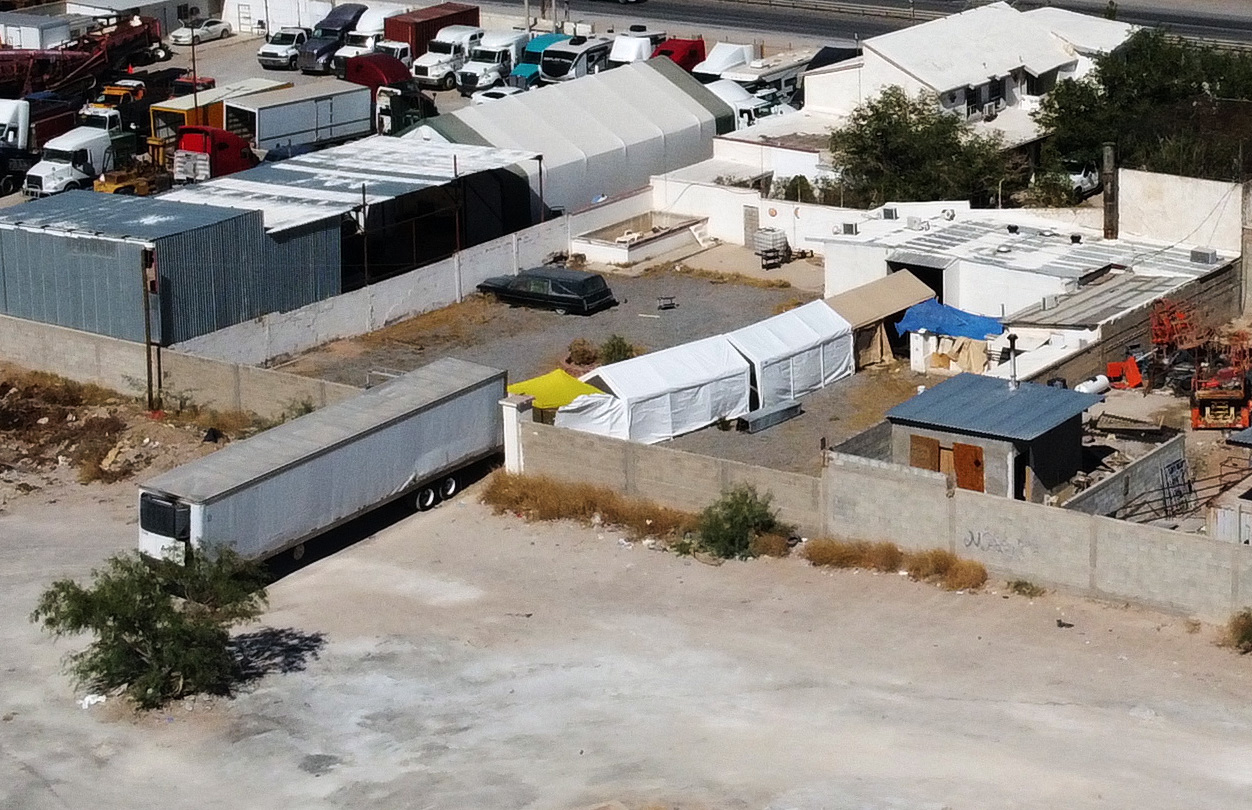 ONU denuncia 383 cadáveres hacinados en crematorio México