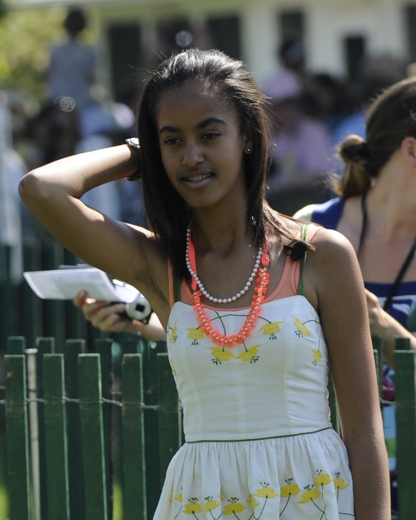 Malia Obama córka Baracka Obamy.