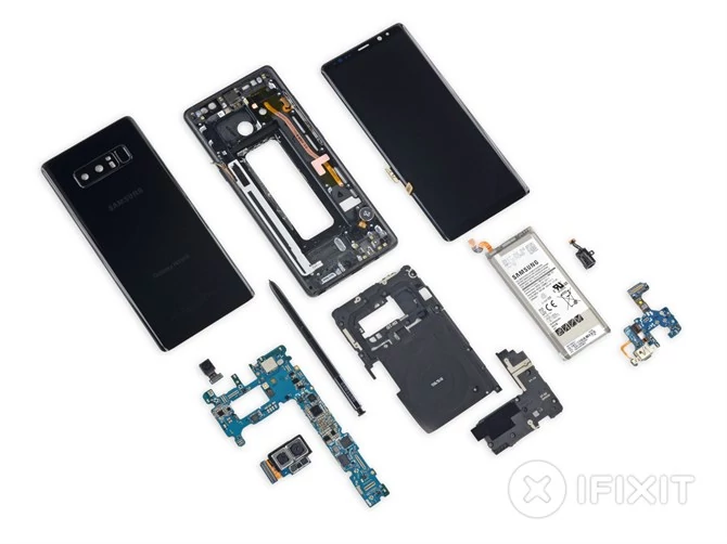 Samsung Galaxy Note 8 po "recenzji" u iFixit