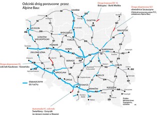Trudny spadek po Alpine Bau. Budowa czterech dróg może się opóźnić