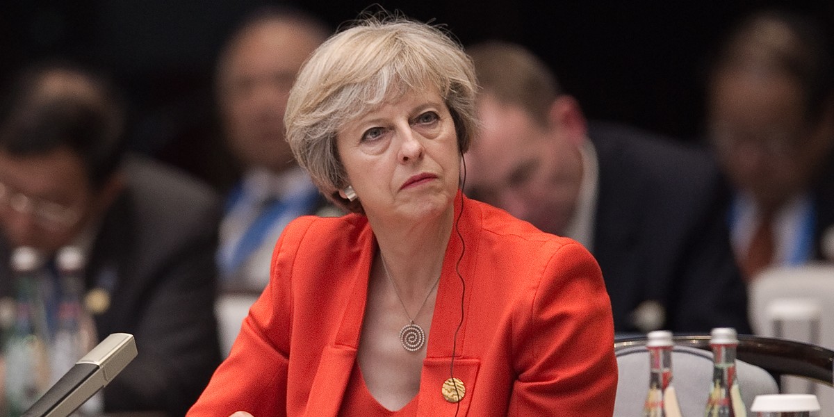 Theresa May, premier Wielkiej Brytanii