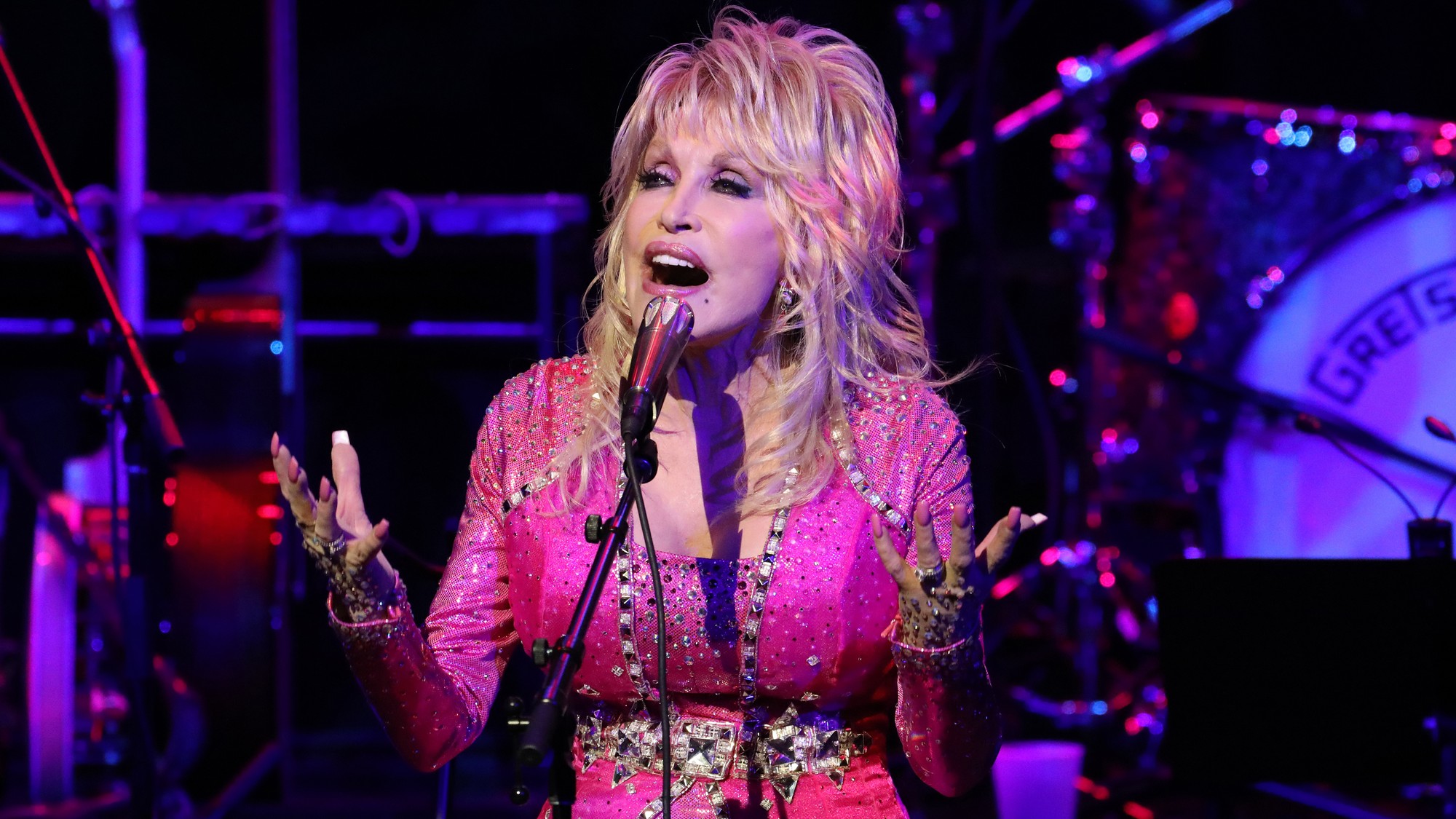 Speváčka Dolly Parton.