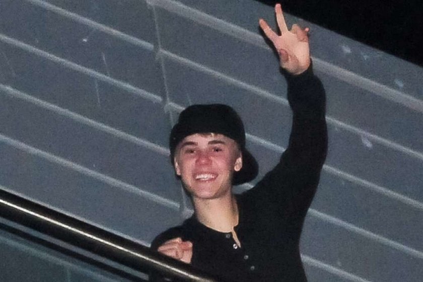 Justin Bieber uwięziony w hotelu