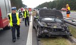 Groźny wypadek na A4. Czworo młodych ludzi w szpitalu