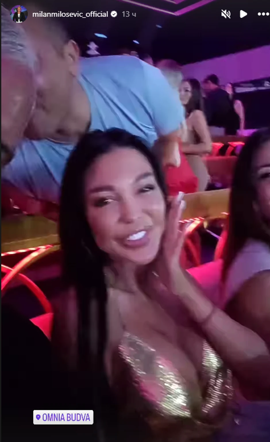 Maja Marinković sa Milanom u provodu