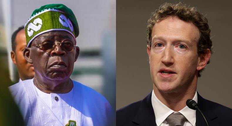 The President Bola Tinubu administration recently fined Mark Zuckerberg-led tech giant, Meta, but observers demand more transparency in the engagement between both parties [Facebook/Getty Images]