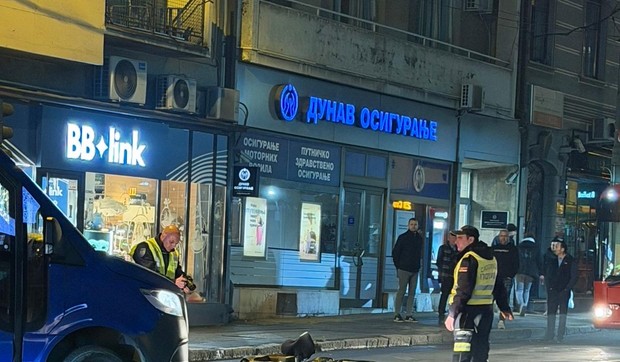 Saobraćajna nezgoda na Vračaru