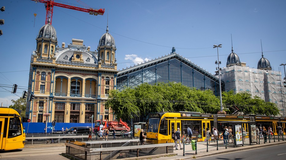 Új munkálatok kezdődnek a Nyugati pályaudvarnál / Fotó: Ringier-archívum