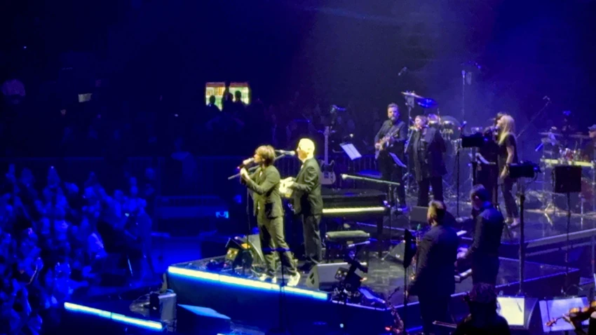 Jakov Jozinović na koncertu Saše Matića