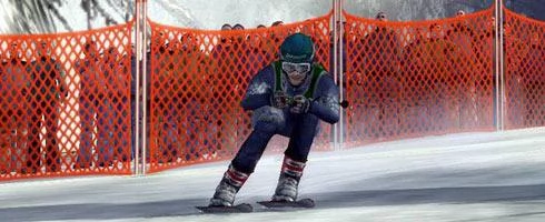 Screen z gry "Alpine Ski Racing".