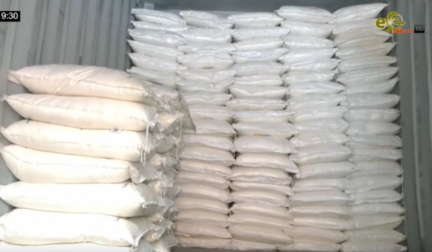 Gambija, zaplena, kokain