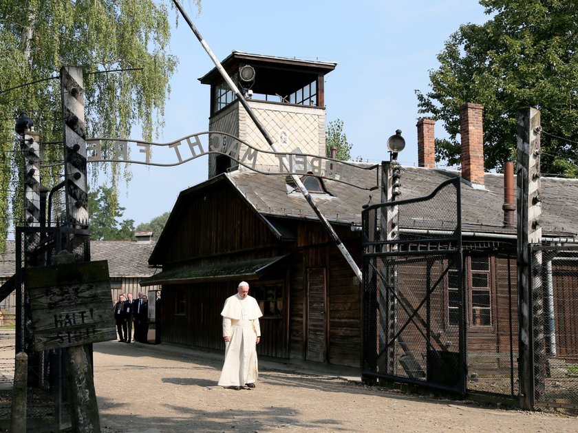 ŚDM 2016 w Krakowie. Papież Franciszek odwiedził Auschwitz