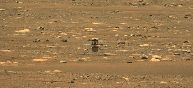 Marsjański lot helikoptera NASA zaprezentowany na filmie w 4K