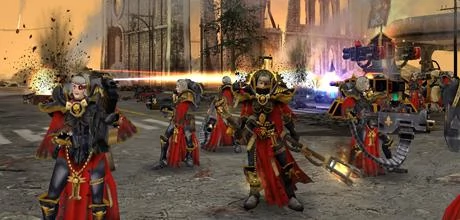 Screen z gry "Warhammer 40.000: Dawn of War - Soulstorm"