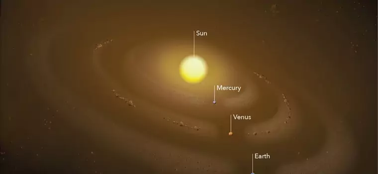 Odkryto pierścień pyłu na orbicie Merkurego