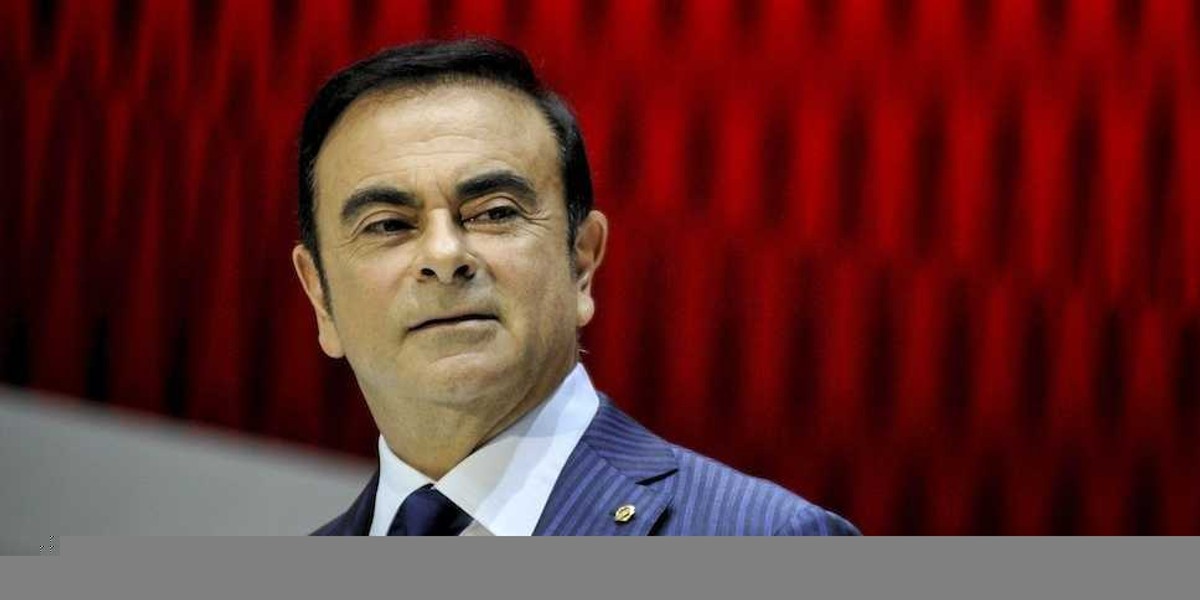 Nissan chairman Carlos Ghosn.