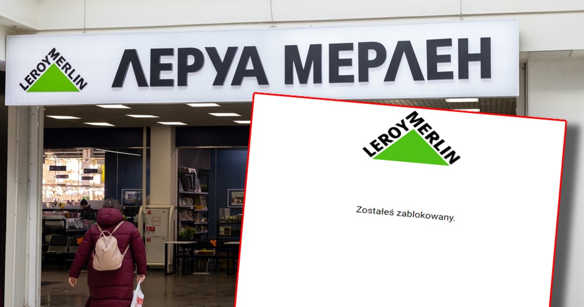 Leroy Merlin a bloqué les internautes, incl.  De Pologne.  En Ukraine, cette semaine peine à s’emparer des réseaux sociaux