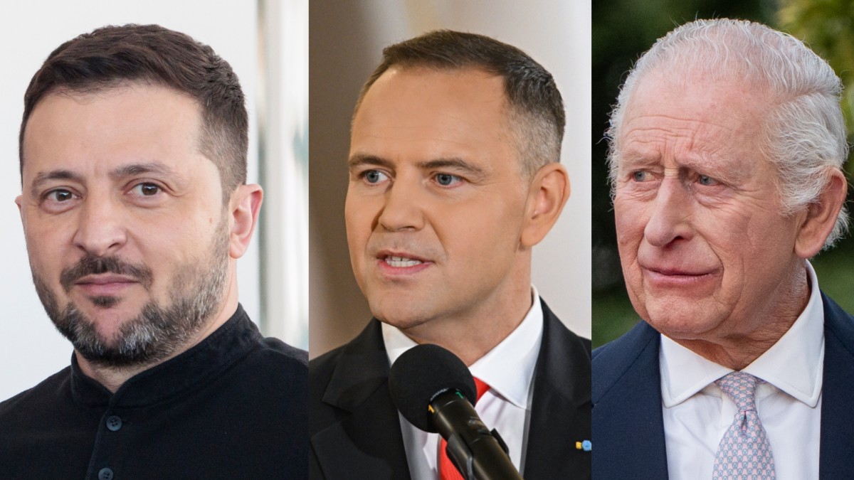 Wołodymyr Zełenski, Karol Nawroki, Król Karol III