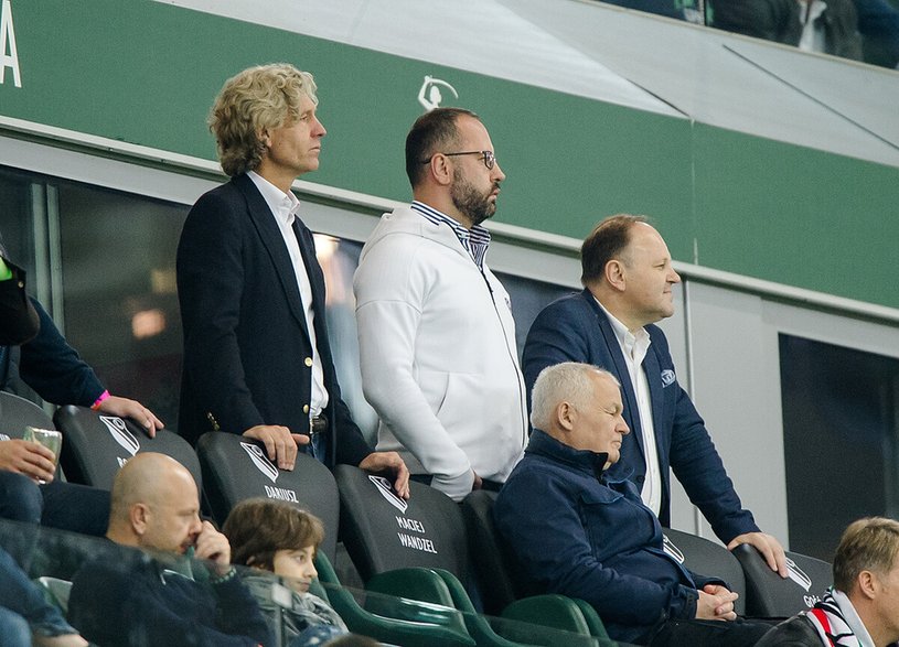 Dariusz Mioduski i Bogusław Leśnodorski (fot. Rafal Oleksiewicz / PressFocus)