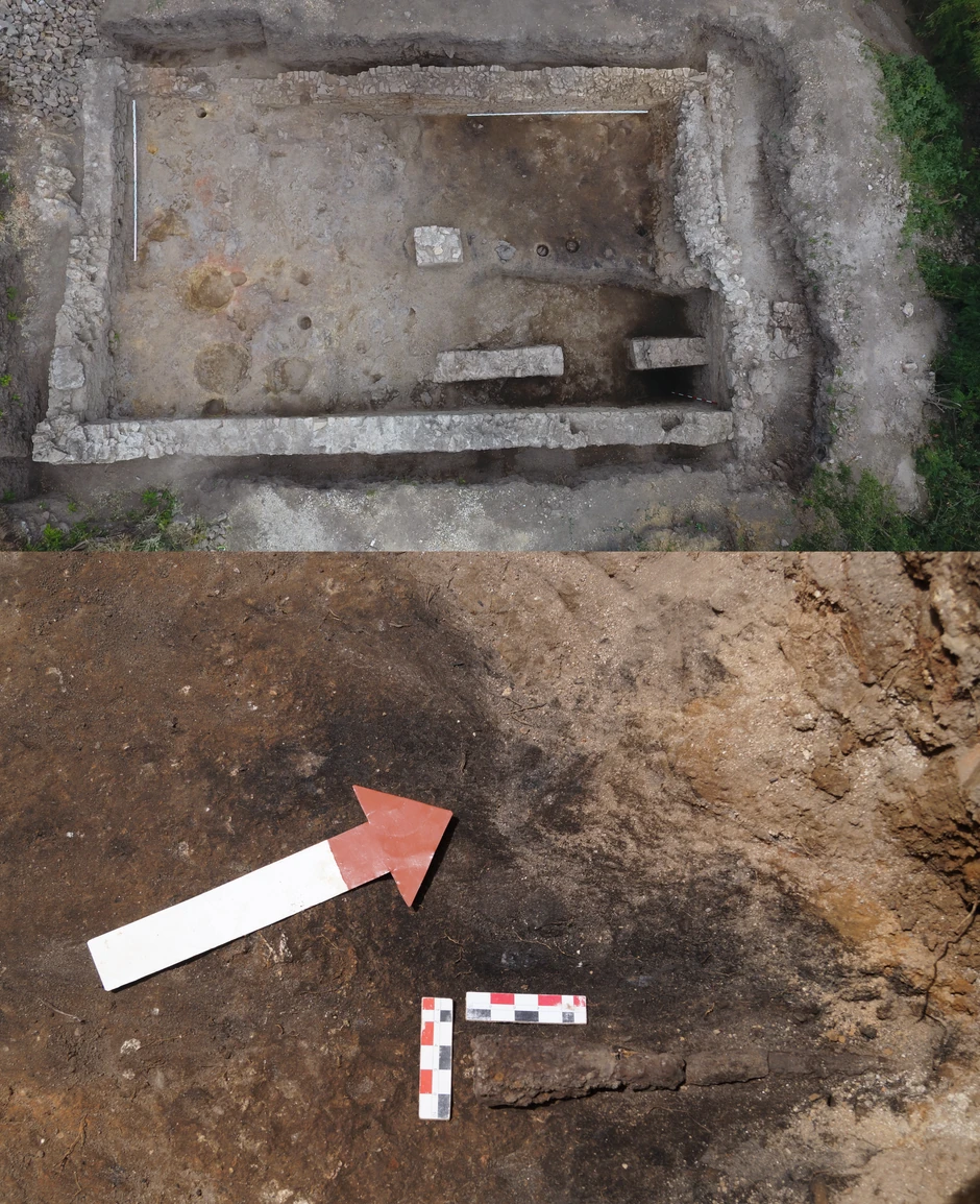 Objekat u kome je pronađeno germansko koplje