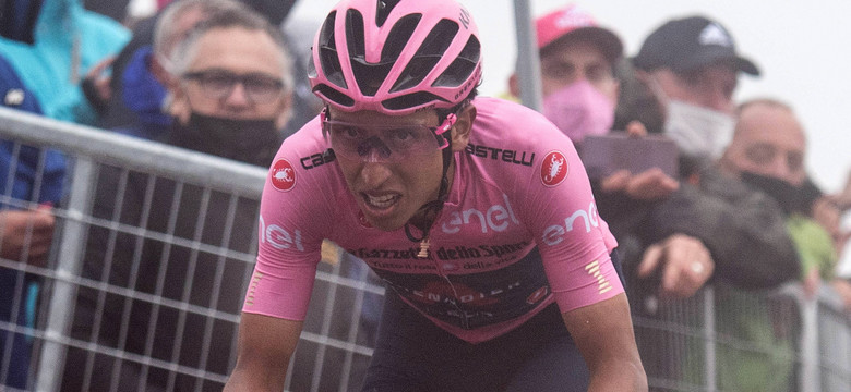 Giro d'Italia: Bernal powiększył przewagę podczas skróconego etapu