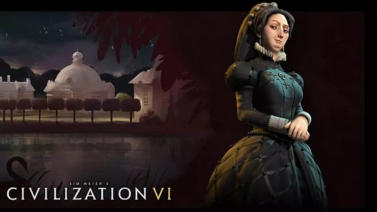 Katarzyna Medycejska dowodzi Francją w Sid Meier's Civilization VI