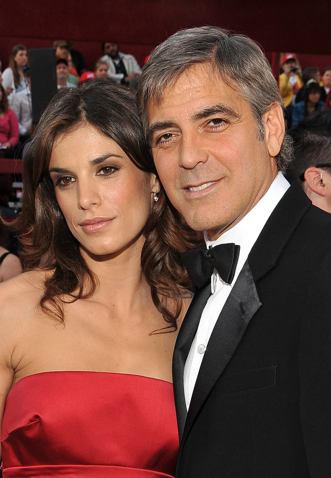 George Clooney i Elisabetta Canalis