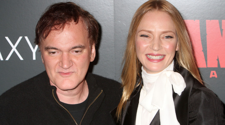 Tarantino és Uma Thurman klasszikus párost alkottak /Fotó: Northfoto