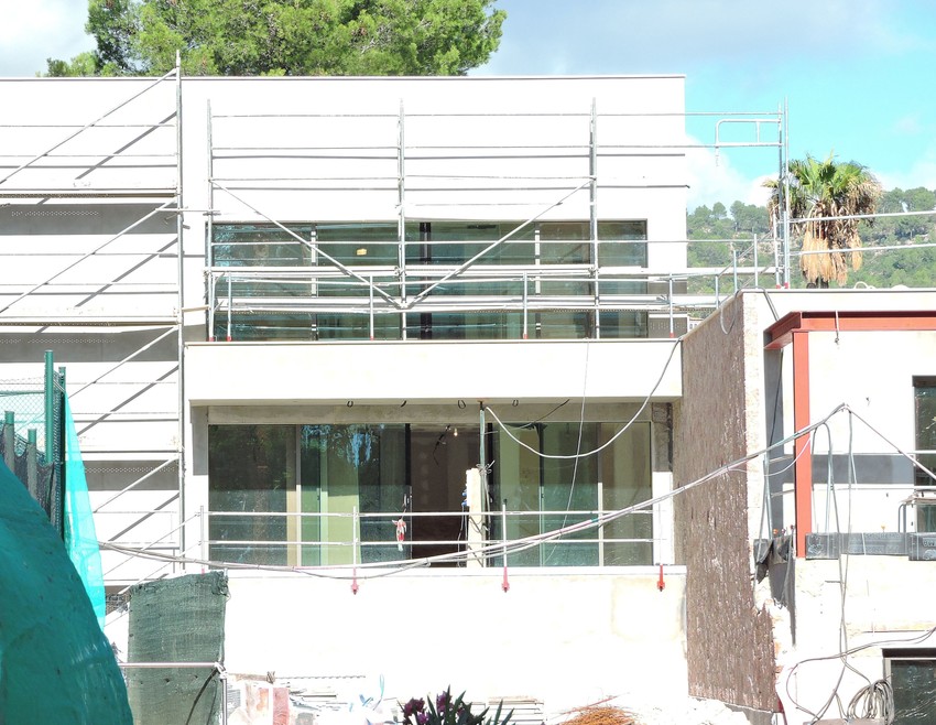 Vila Ane Ivanović i Bastijana Švajnštajgera tokom renoviranja