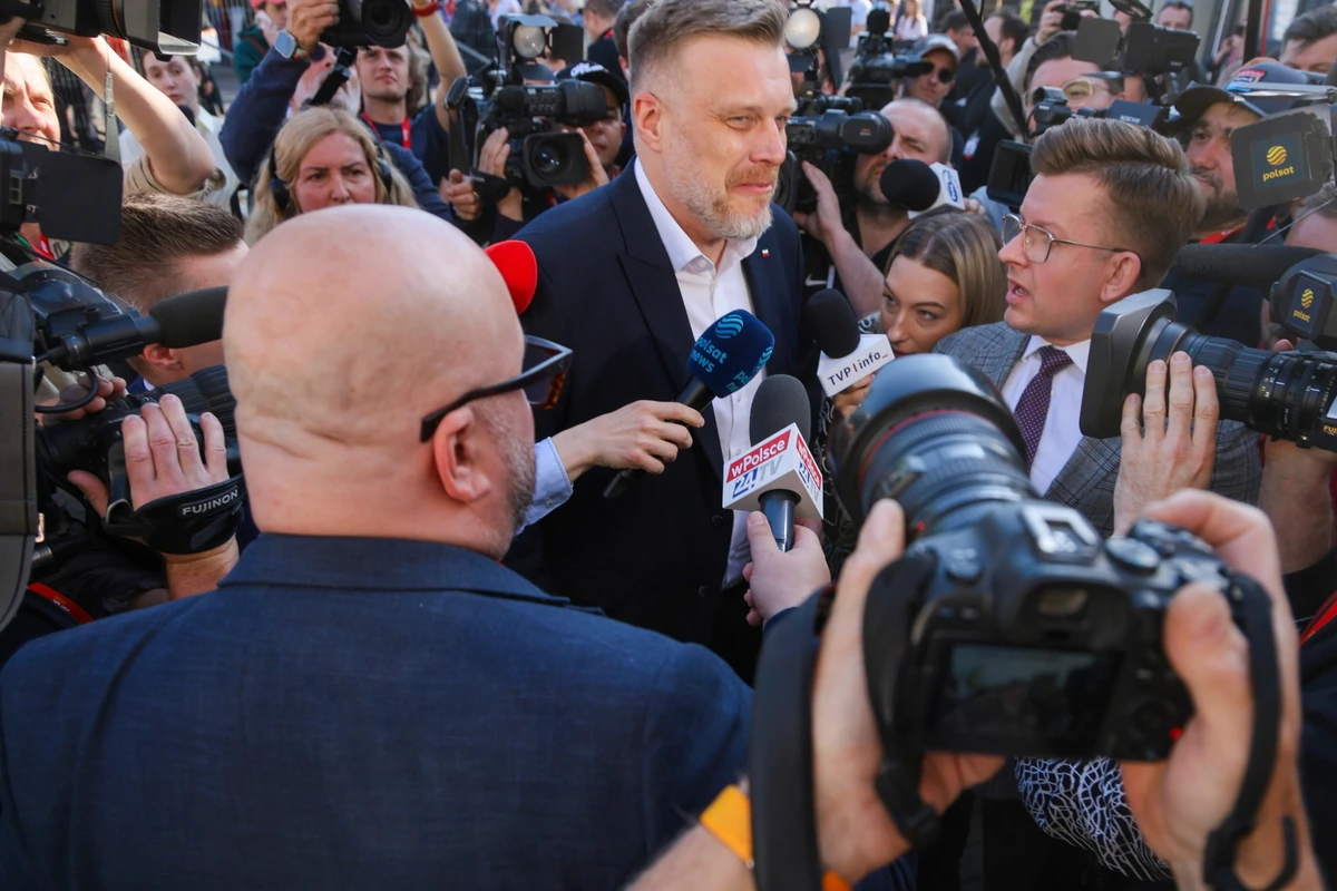 Presidential debate. Adrian Zandberg attacked Trzaskowski