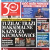 Blic naslovna strana za 11.6.