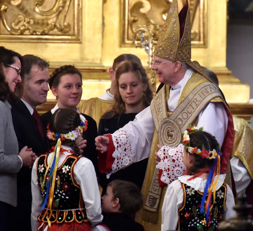 KRAKÓW ABP. JĘDRASZEWSKI INGRES (abp Marek Jędraszewski)