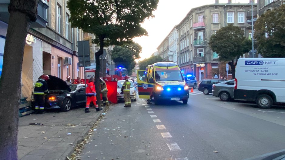 Miejsce śmiertelnego potrącenia czterolatka