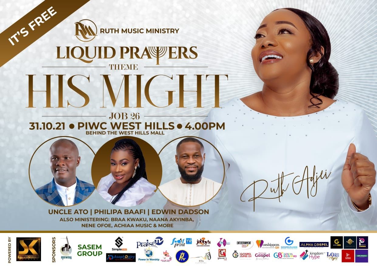 Liquid Prayers Concert by Ruth Adjei